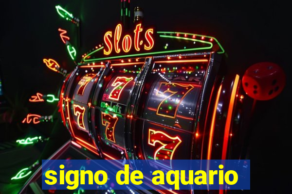 signo de aquario